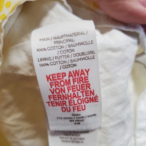 Mini Boden Sunshine Yellow White Floral Sleeveless Crossback Sun Dress Girl 2 3 - Picture 7 of 8